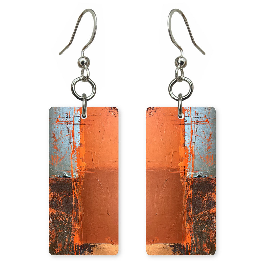 Burnt Orange Persistence Earrings | FWX1851