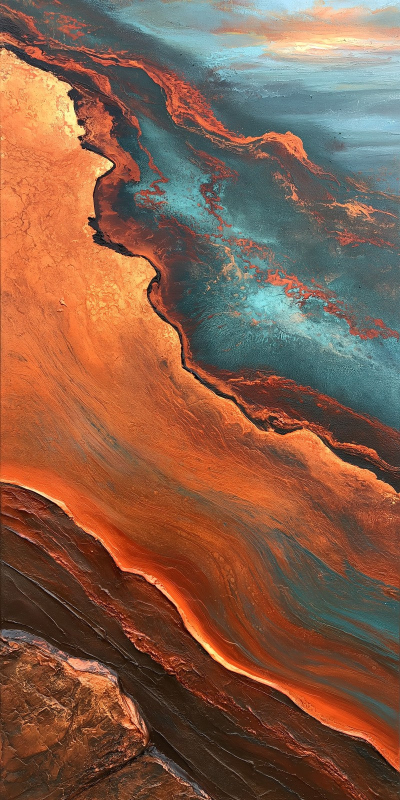Copper Dissolving Ache Earrings | FWX1853