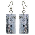 Silver Frost Stillness Earrings | FWX1854