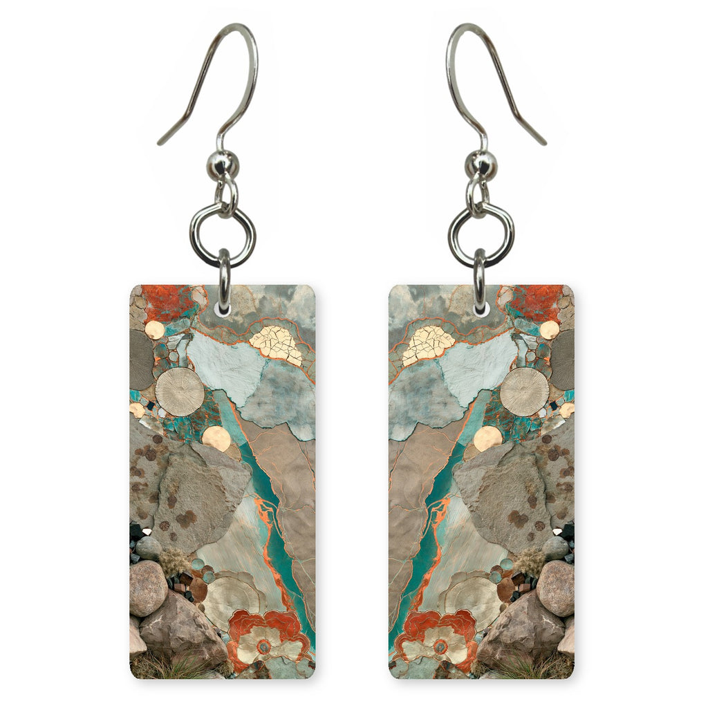 Stone Teal Acceptance Earrings | FWX1857