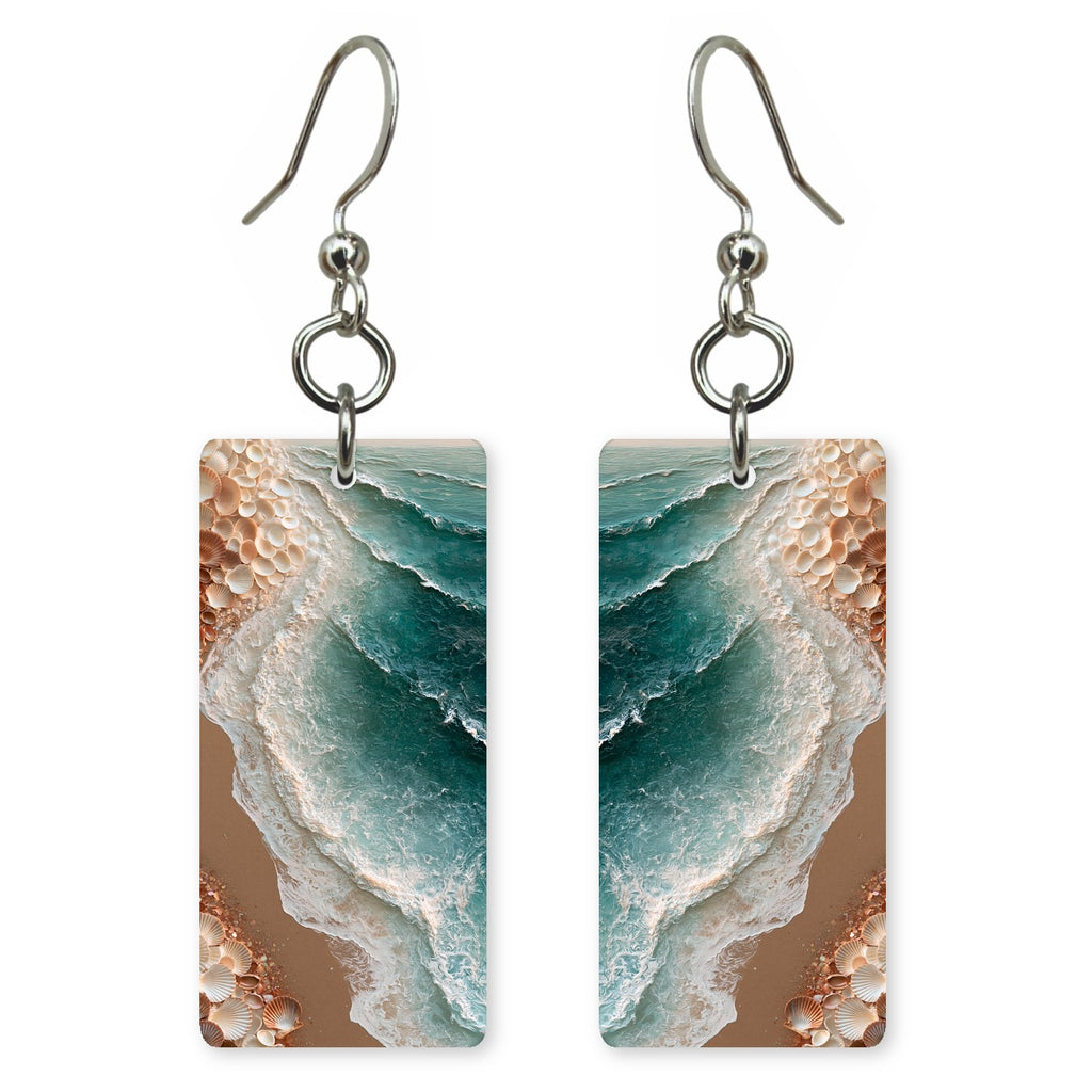 Seafoam White Tenderness Earrings | FWX1858
