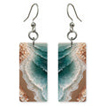 Seafoam White Tenderness Earrings | FWX1858