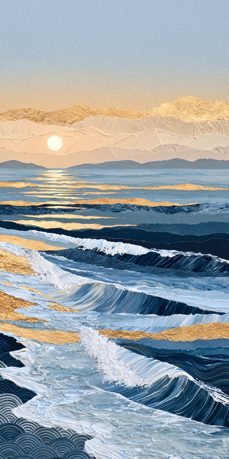 Navy Thanks Overflowing Earrings | FWX1862