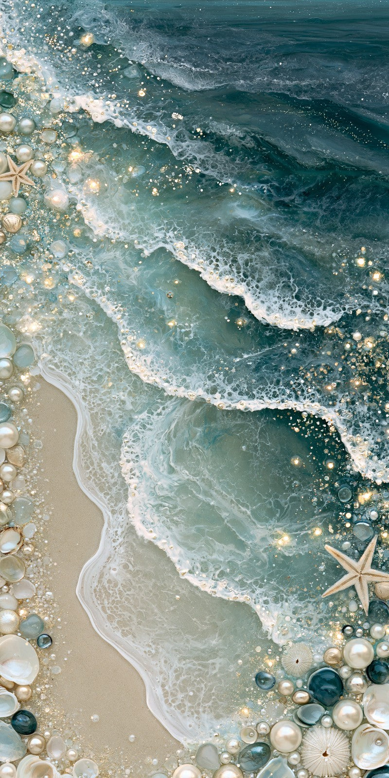 Glittering Teal Delight Earrings | FWX1865