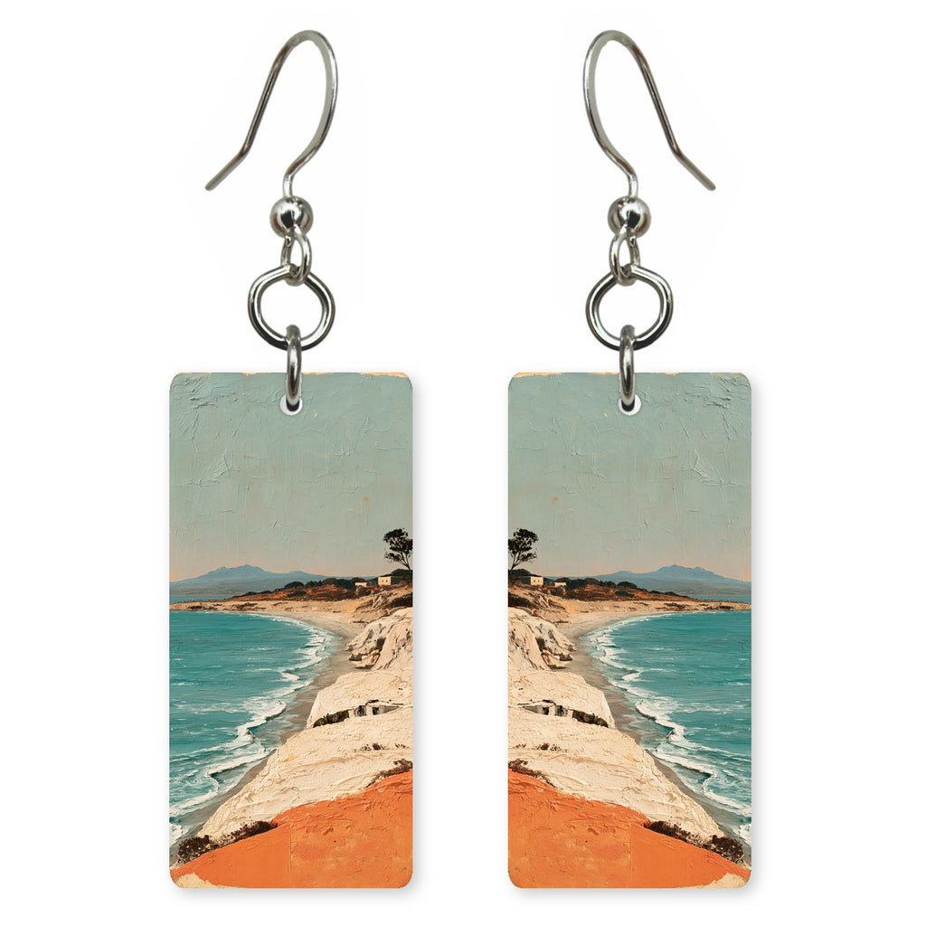 Sage Cream Homesick Earrings | FWX1866