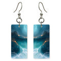 Midnight Teal Awe Earrings | FWX1867