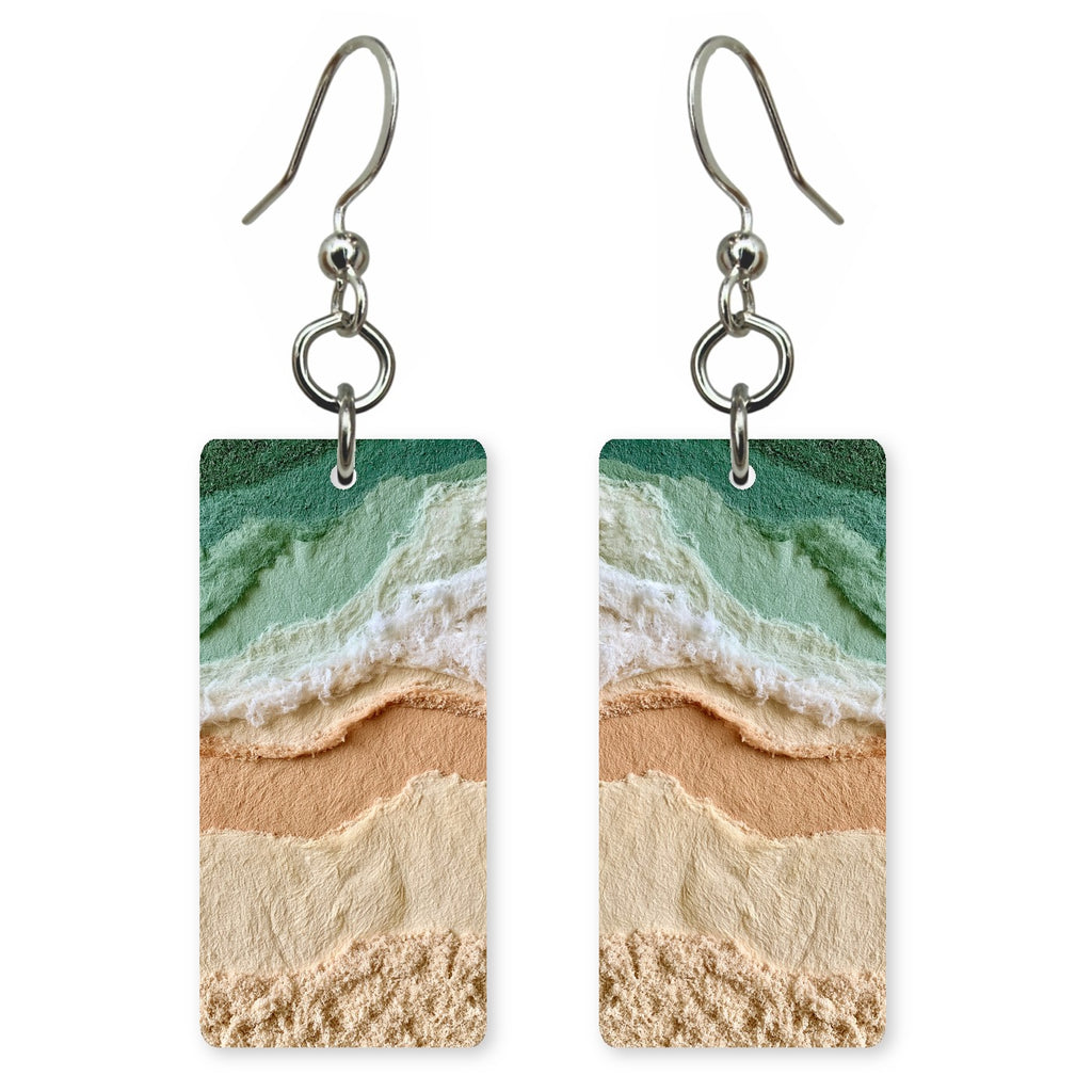 Sage Cream Forgiveness Earrings | FWX1876