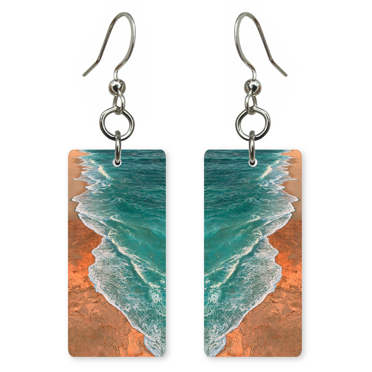 Terracotta Teal Joy Earrings | FWX1877