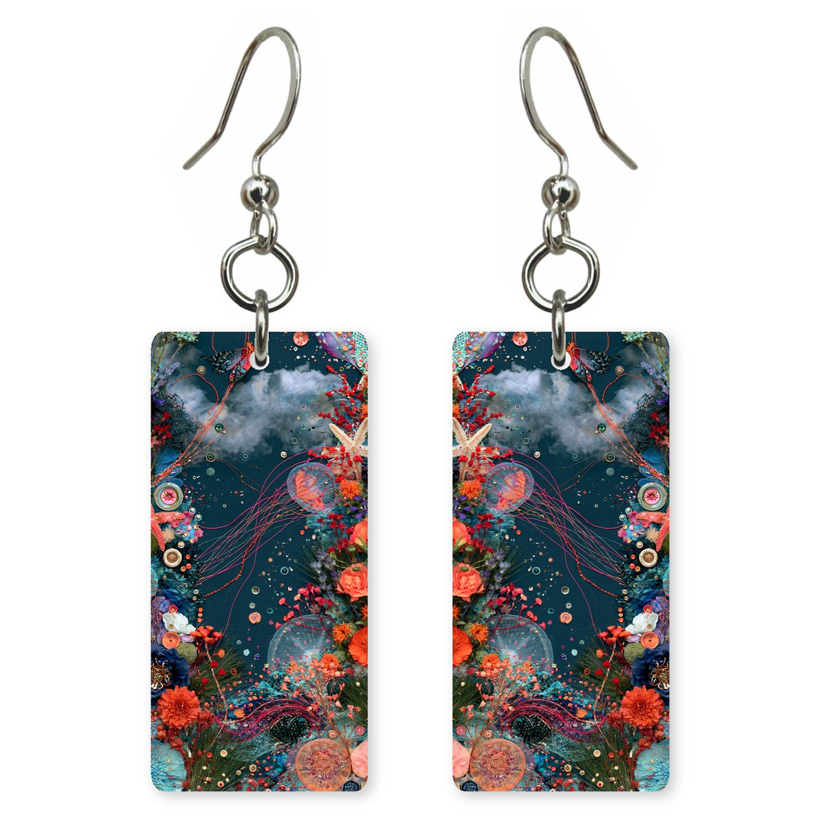 Midnight Coral Wonder Earrings | FWX1882