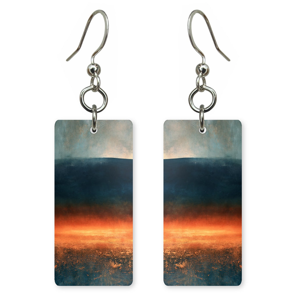 Navy Ember Melancholy Earrings | FWX1885