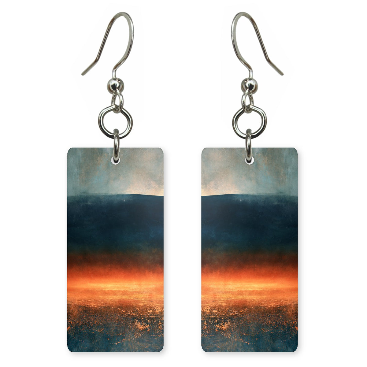 Navy Ember Melancholy Earrings | FWX1885