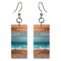 Terracotta Teal Contentment Earrings | FWX1886