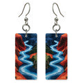Cobalt Red Courage Earrings | FWX1890