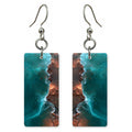 Teal Against the Rocks Earrings | FWX1892