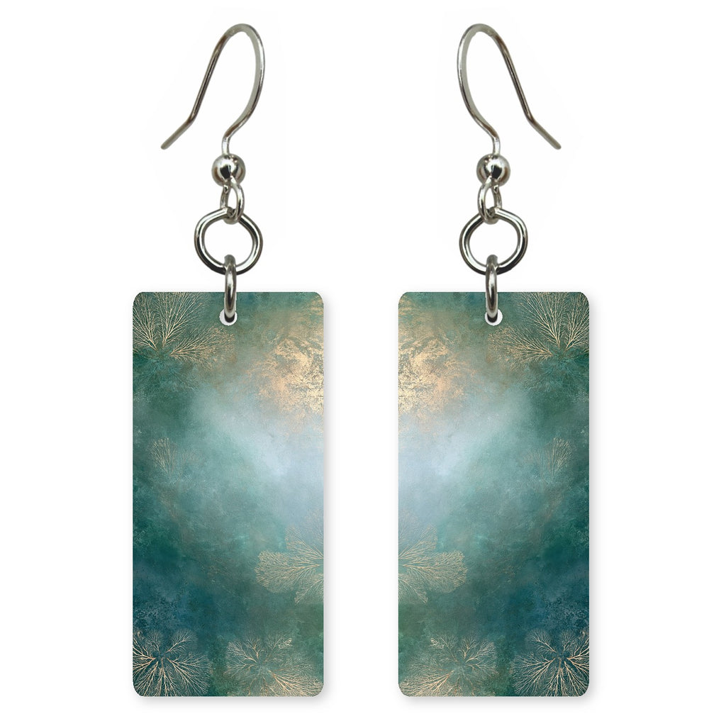 Fern Teal Forgiveness Earrings | FWX1894