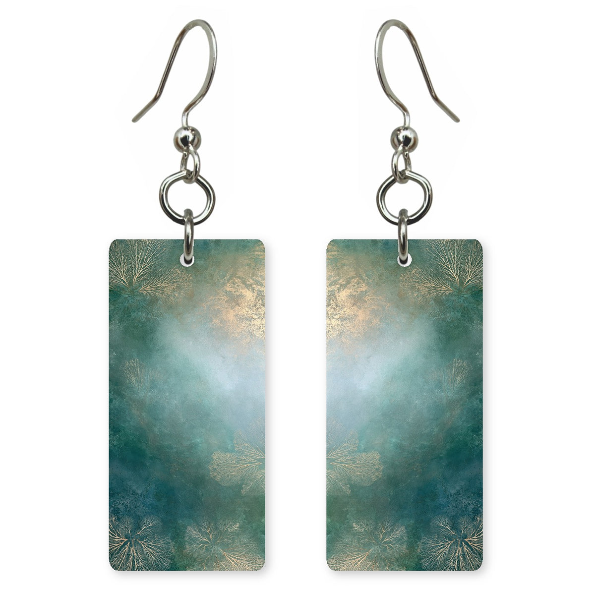 Fern Teal Forgiveness Earrings | FWX1894