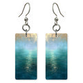 Gilded Teal Gratitude Earrings | FWX1903