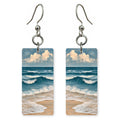 Sandy Blue Content Earrings | FWX1904