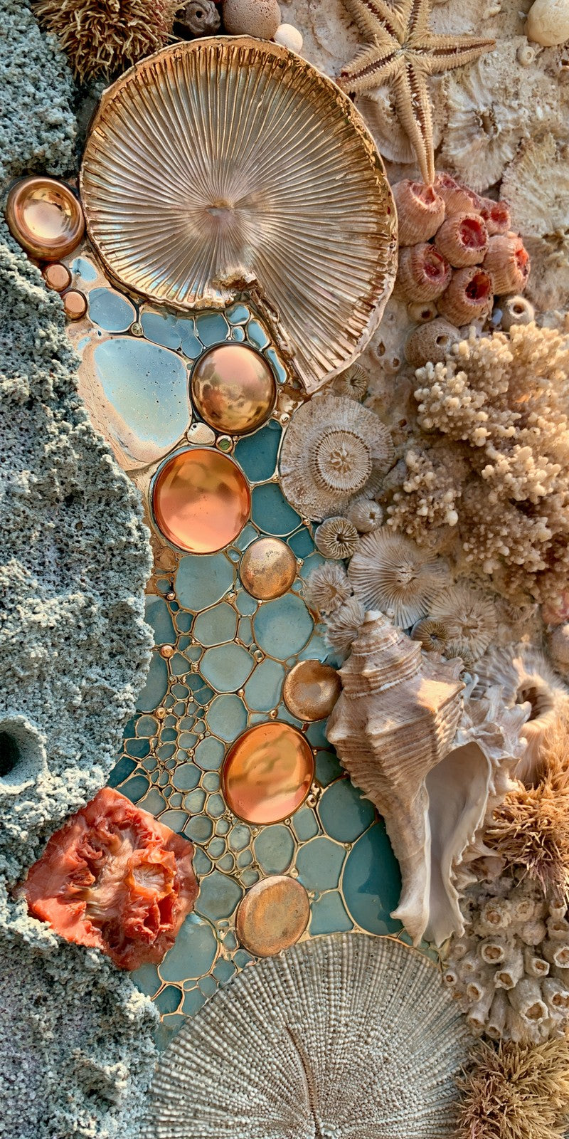 Amber Coral Longing Earrings | FWX1905