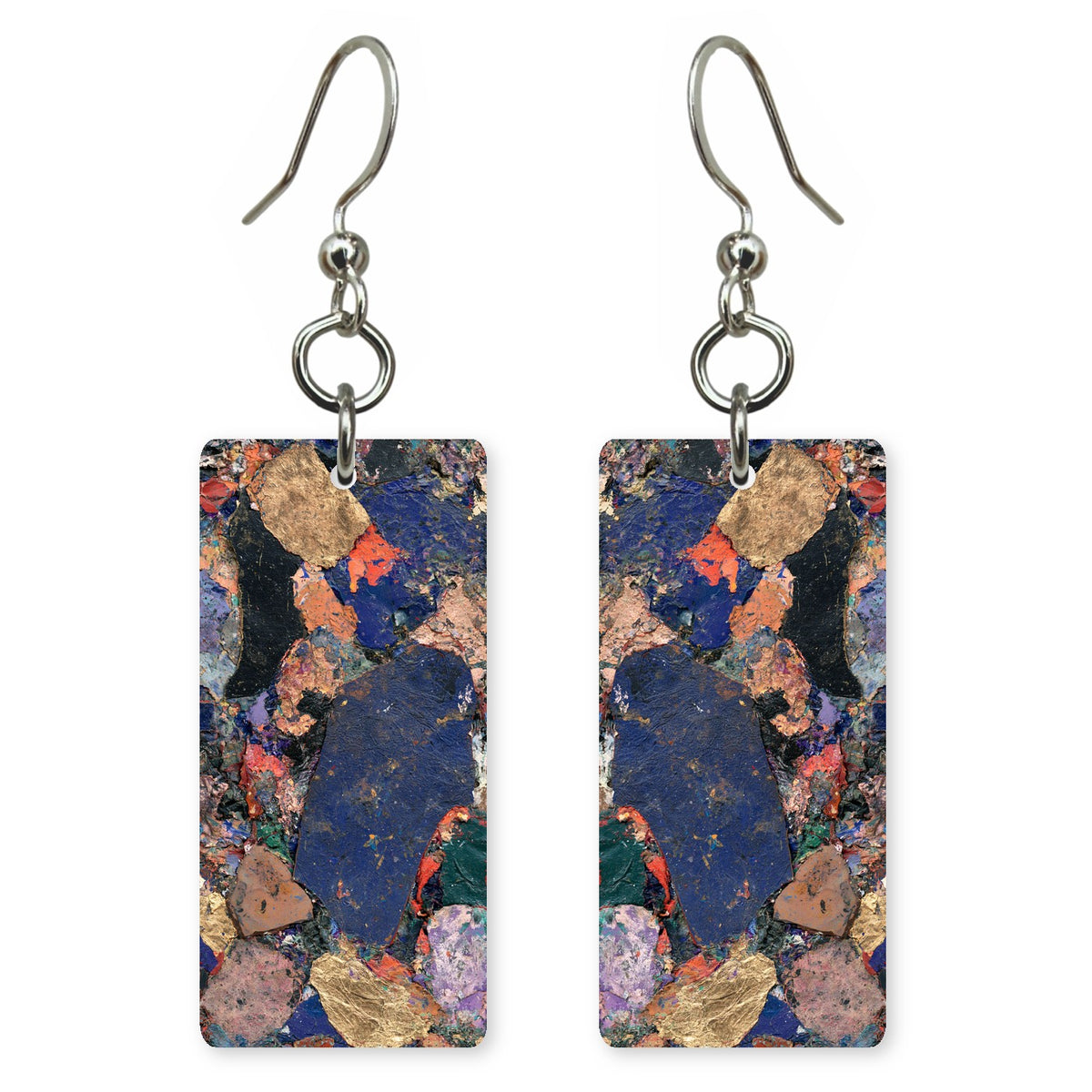 Plum and Gold Awestruck Earrings | FWX1908