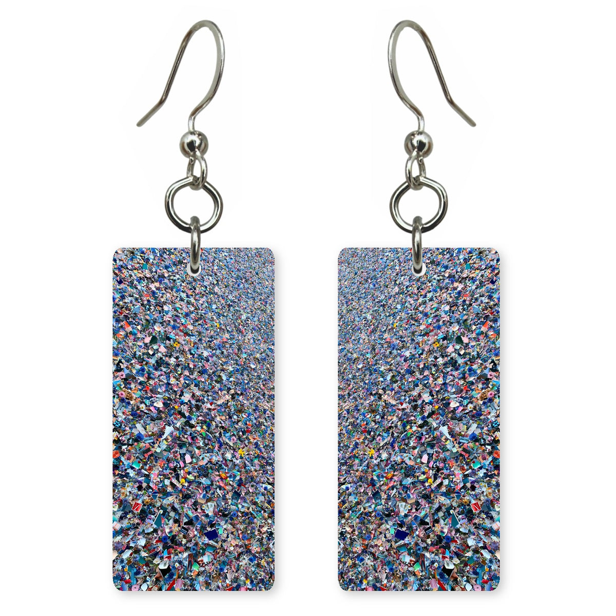 Denim Restlessness Chattering Earrings | FWX190