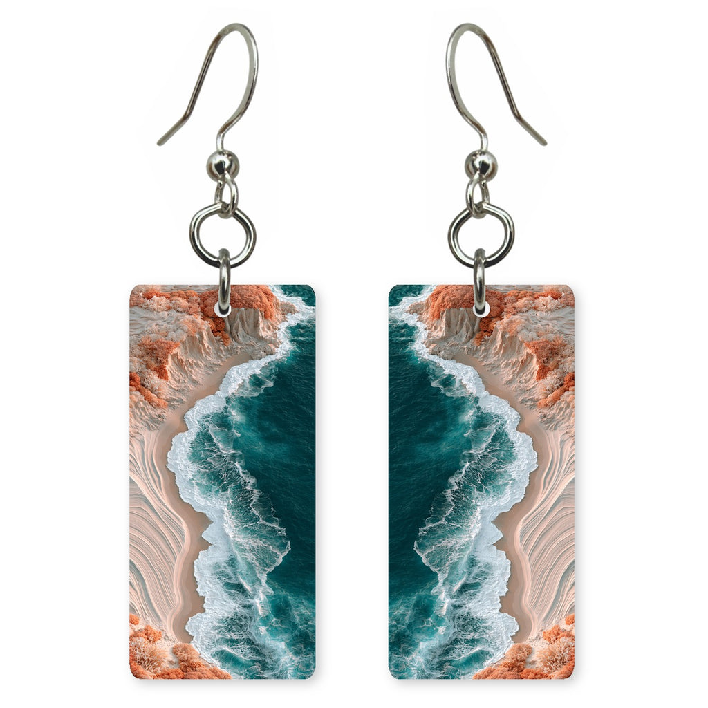 Peach Tide Steadying Earrings | FWX1912