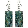 Emerald Gold Wonder Earrings | FWX1913
