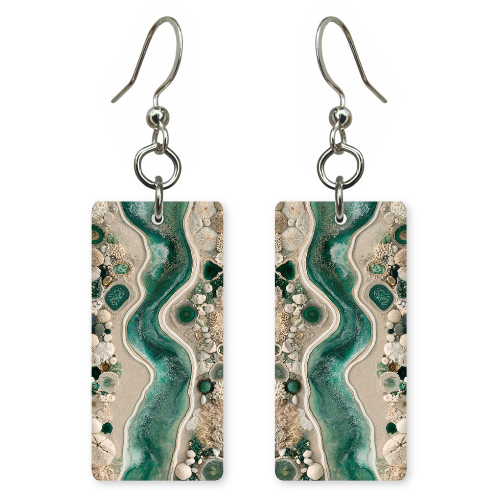 Jade Cream Belonging Earrings | FWX1959