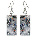 Snow and Soot Chaos Earrings | FWX195