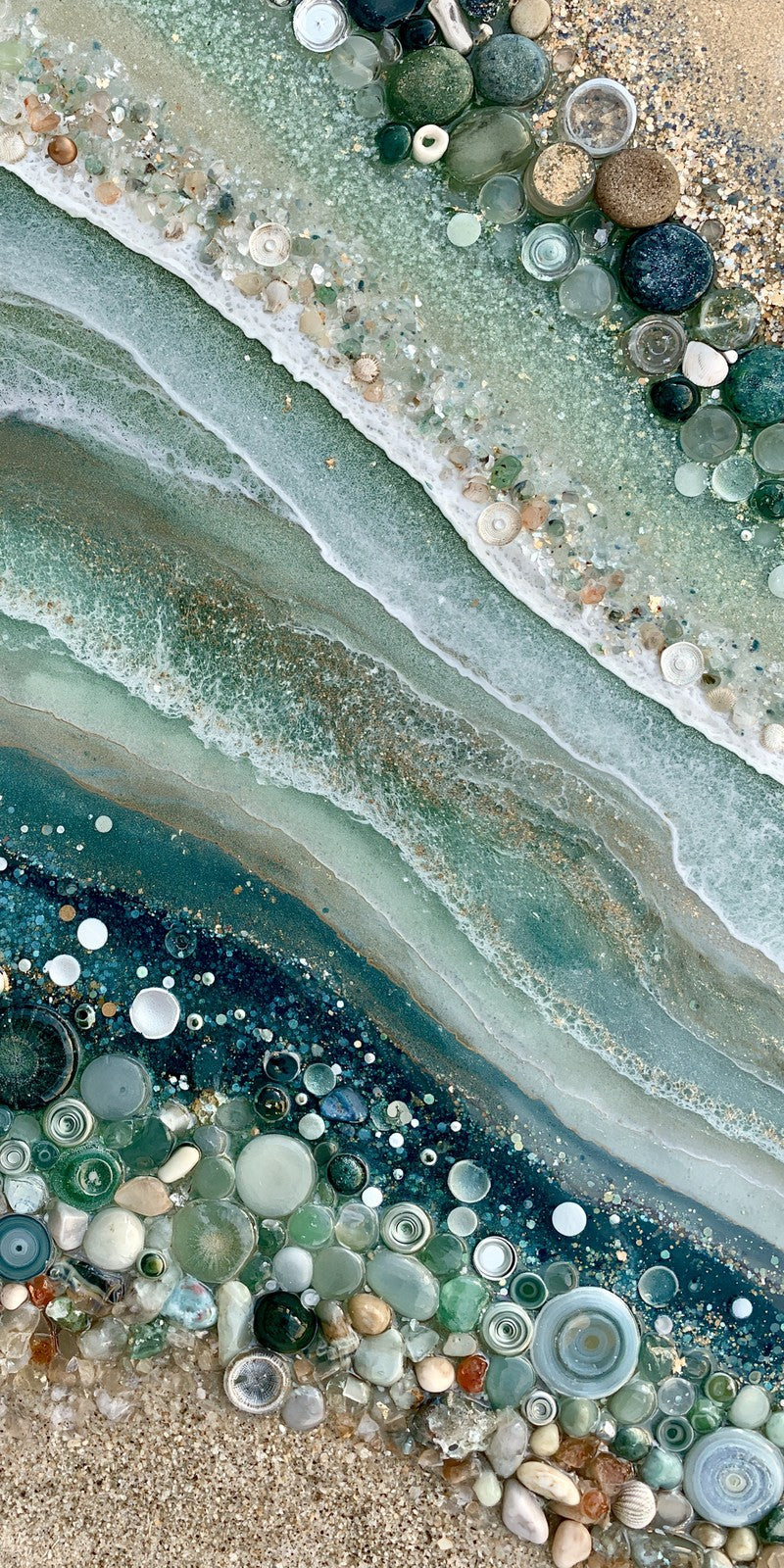 Sea Glass Gratitude Earrings | FWX1966