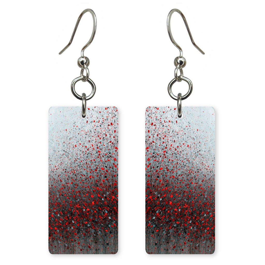 Ember-Lit Apprehension Earrings | FWX196