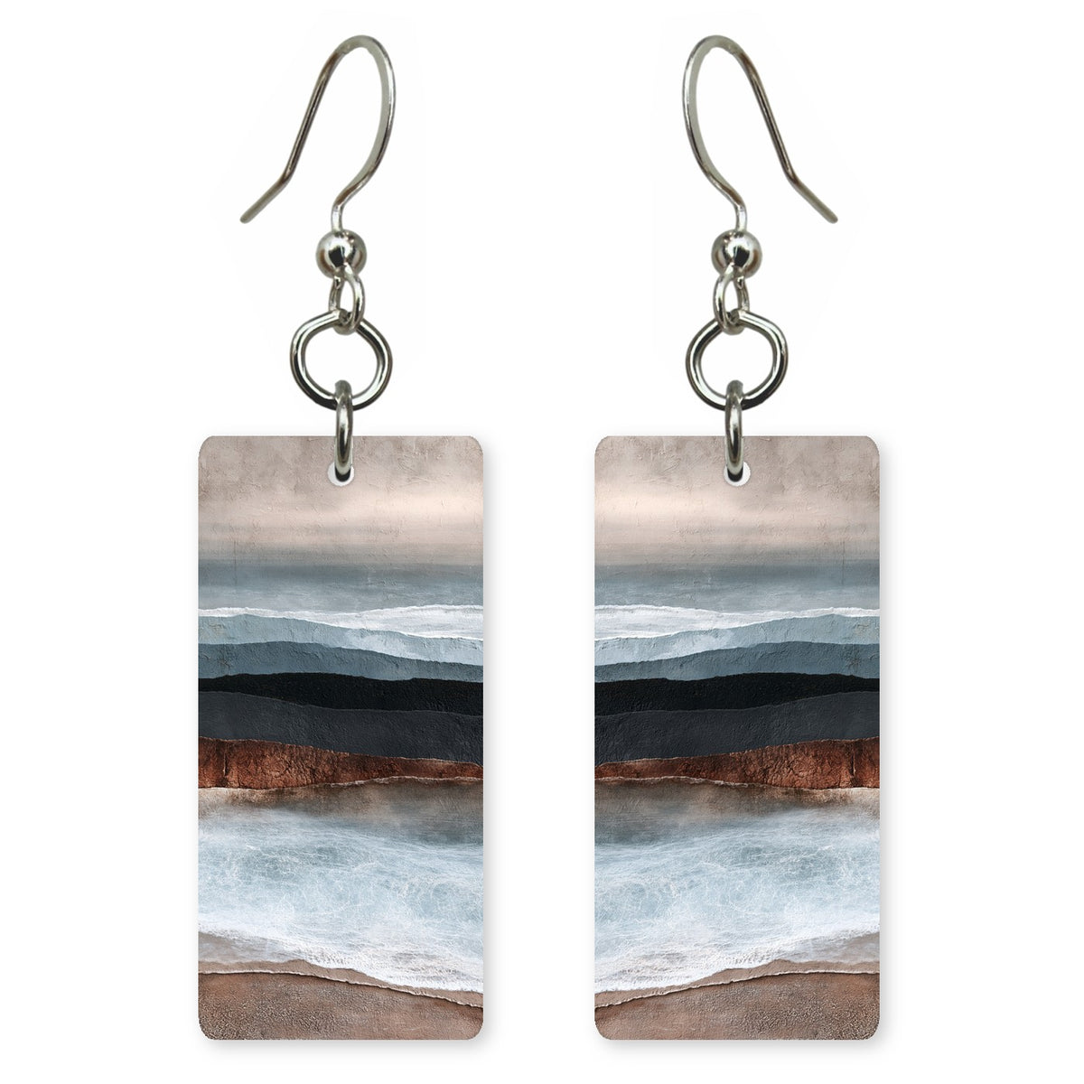 Umber Grief Carried Earrings | FWX1972