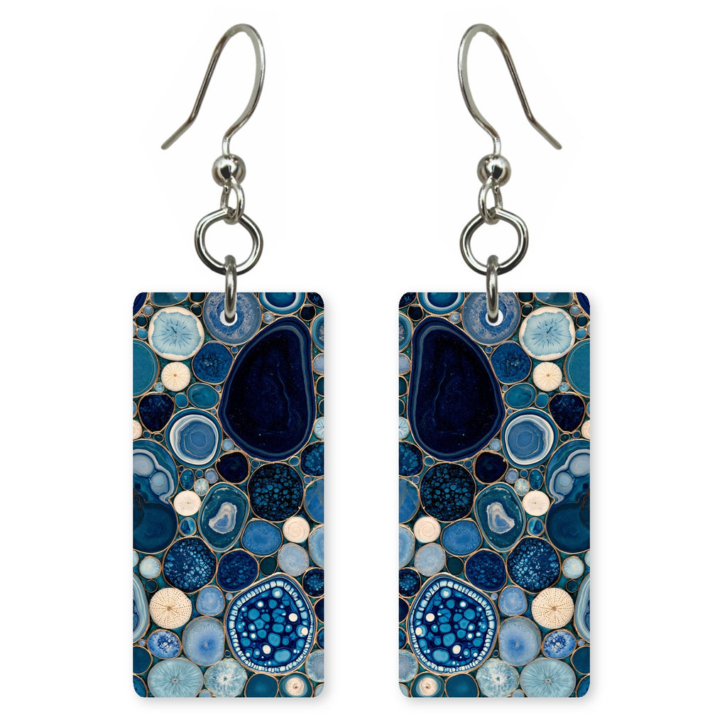 Indigo Cream Awe Earrings | FWX1974