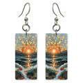 Gold Sunrise Gratitude Earrings | FWX1976