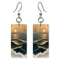 Golden Night Peace Earrings | FWX1979
