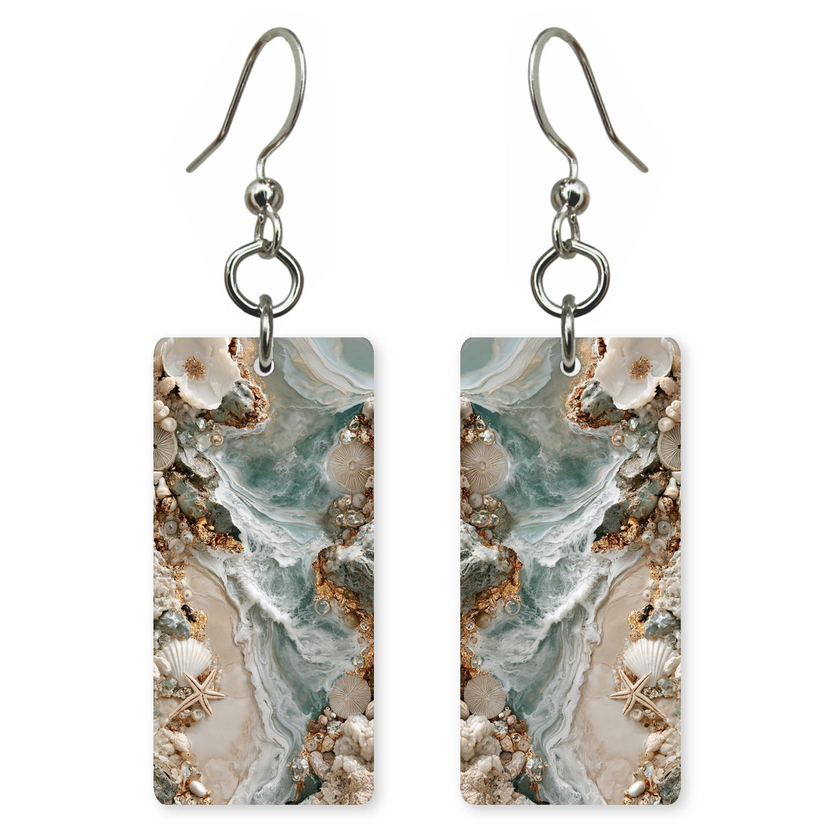 Pearl Gold Mercy Earrings | FWX1982