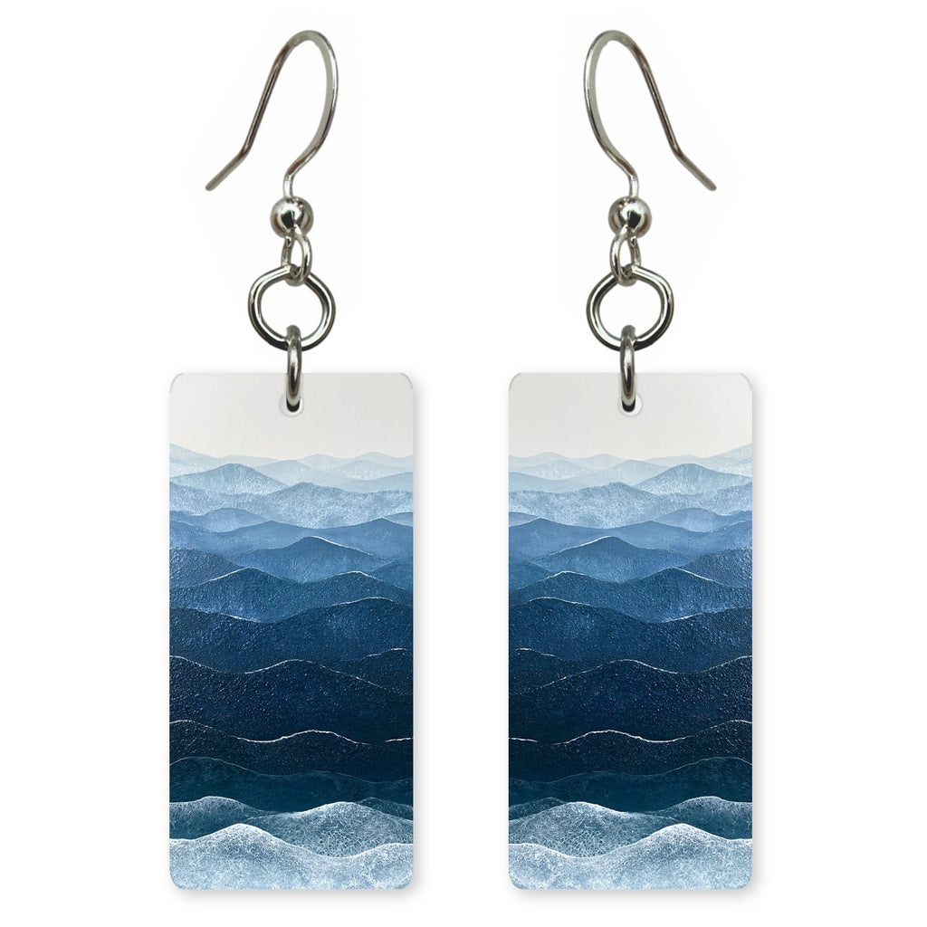 Indigo Fading Longing Earrings | FWX1983