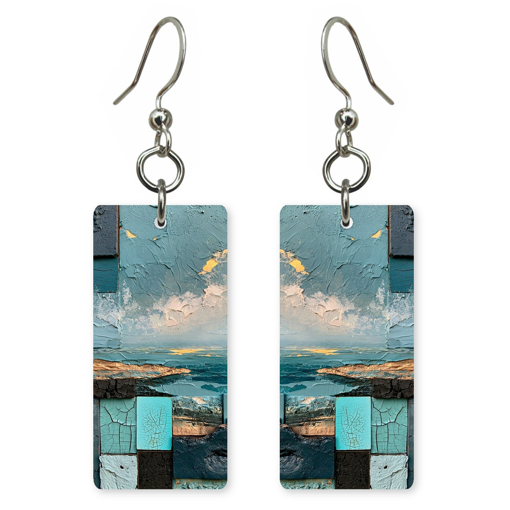 Turquoise Faded Nostalgia Earrings | FWX1986