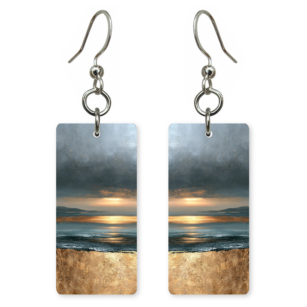 Storm Gray Melancholy Earrings | FWX1992