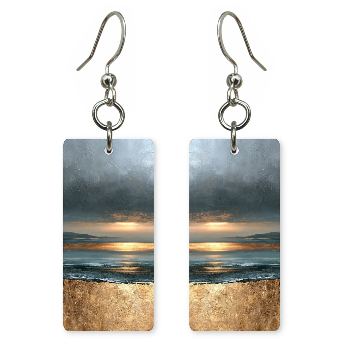 Storm Gray Melancholy Earrings | FWX1992