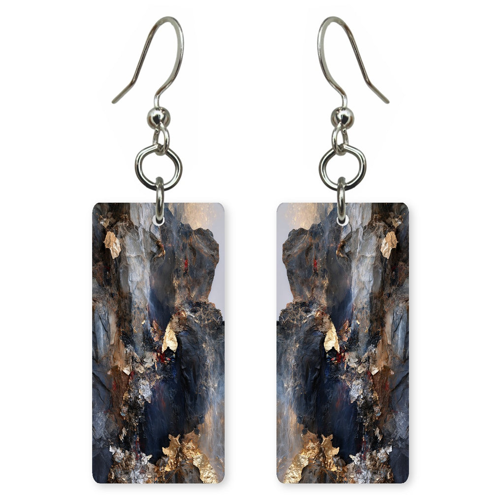 Midnight Gold Steadfast Earrings | FWX2006