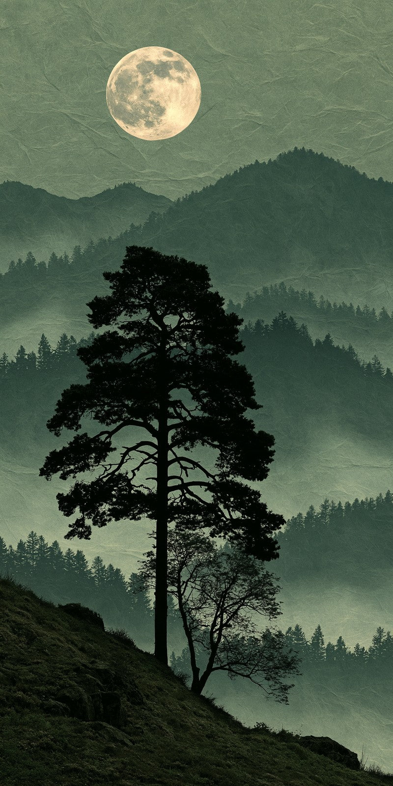 Pine Silence Earrings | FWX2009