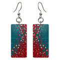 Teal Release at Night Earrings | FWX200