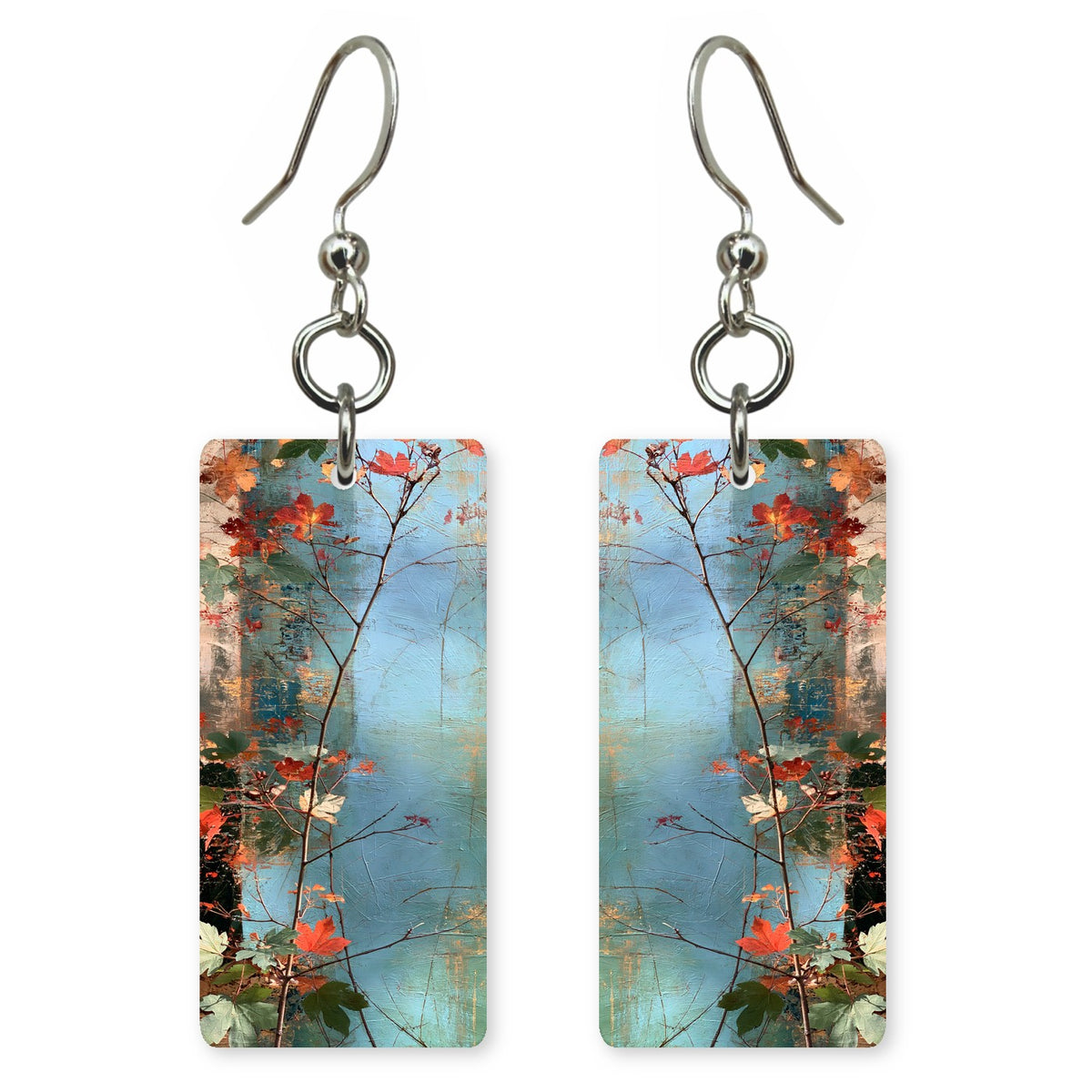 Teal Window Tenderness Earrings | FWX2014