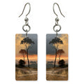 Amber Lone Gratitude Earrings | FWX2018