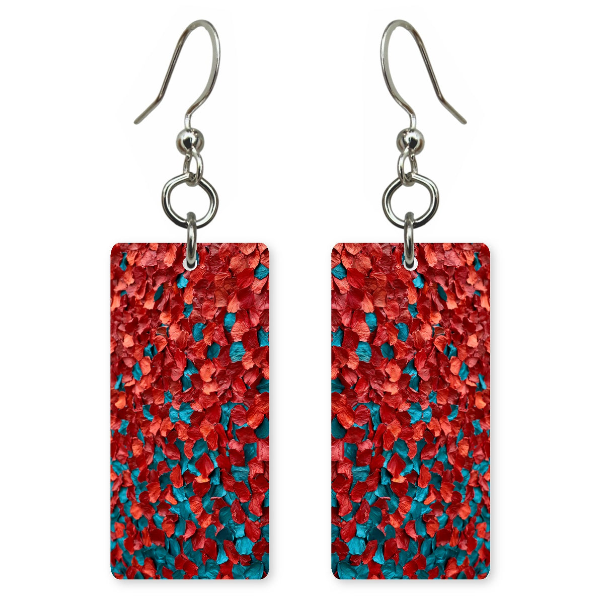 Garnet in the Crosscurrent Earrings | FWX201