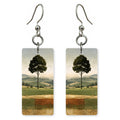 Green Ochre Contentment Earrings | FWX2023