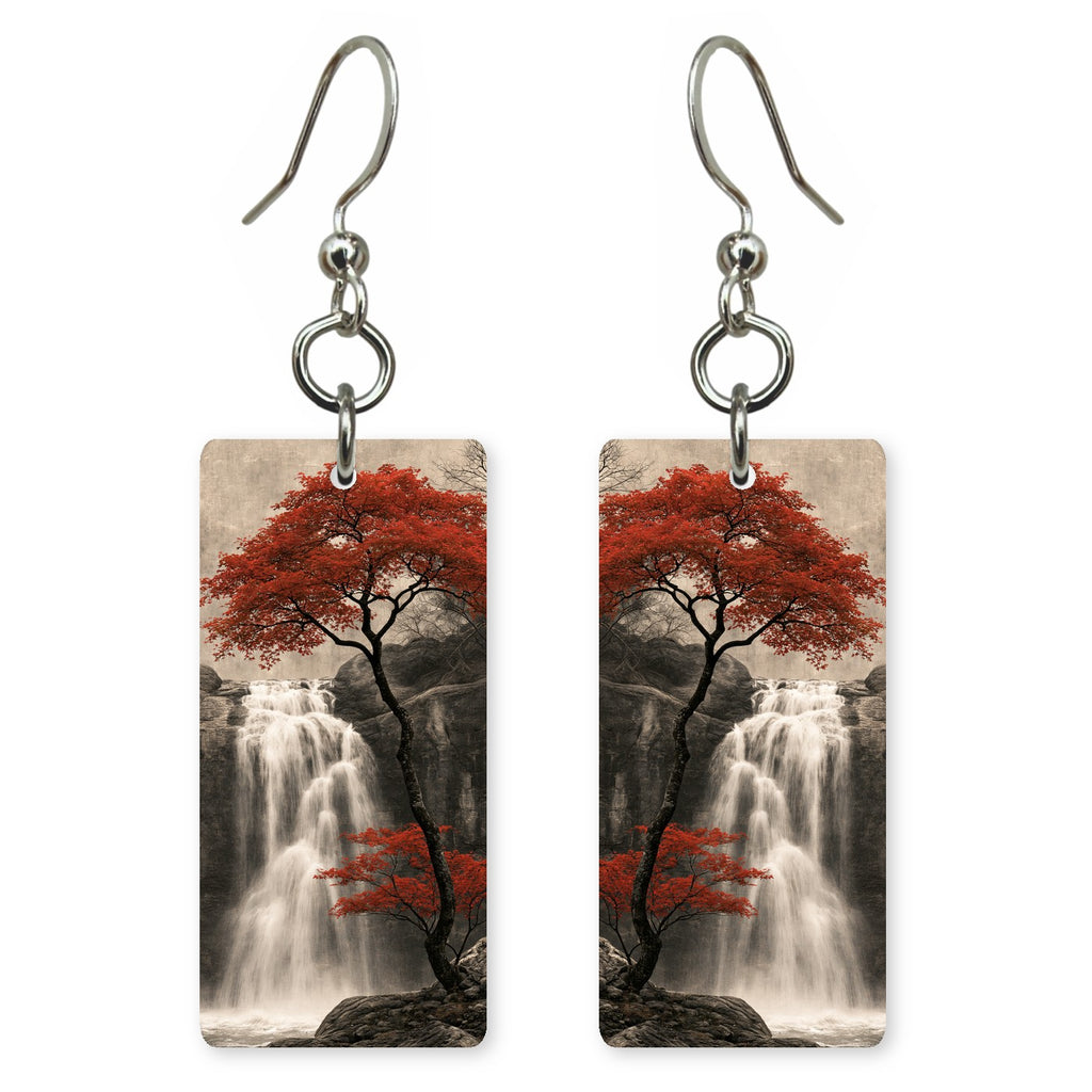 Red Maple Grace Earrings | FWX2024
