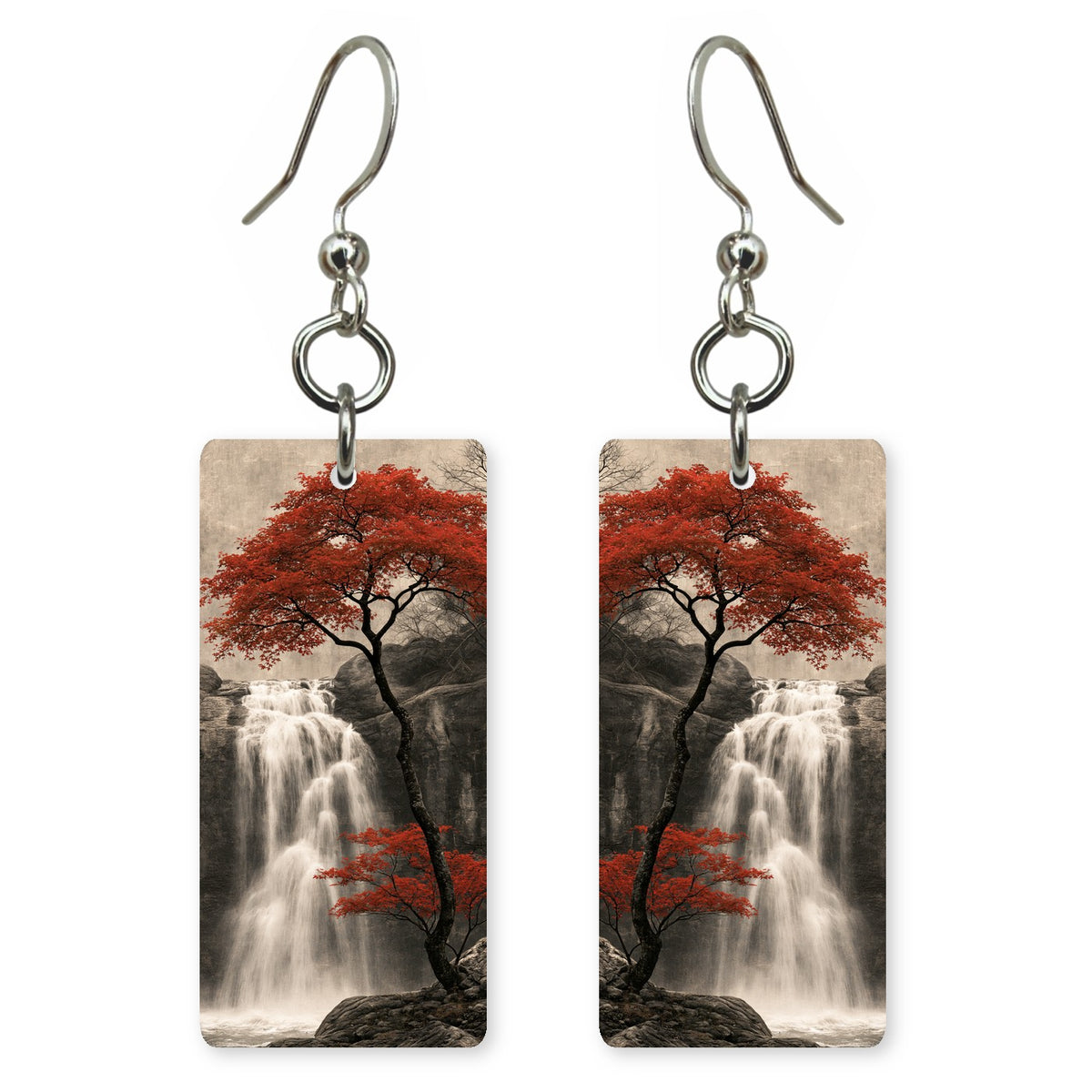 Red Maple Grace Earrings | FWX2024