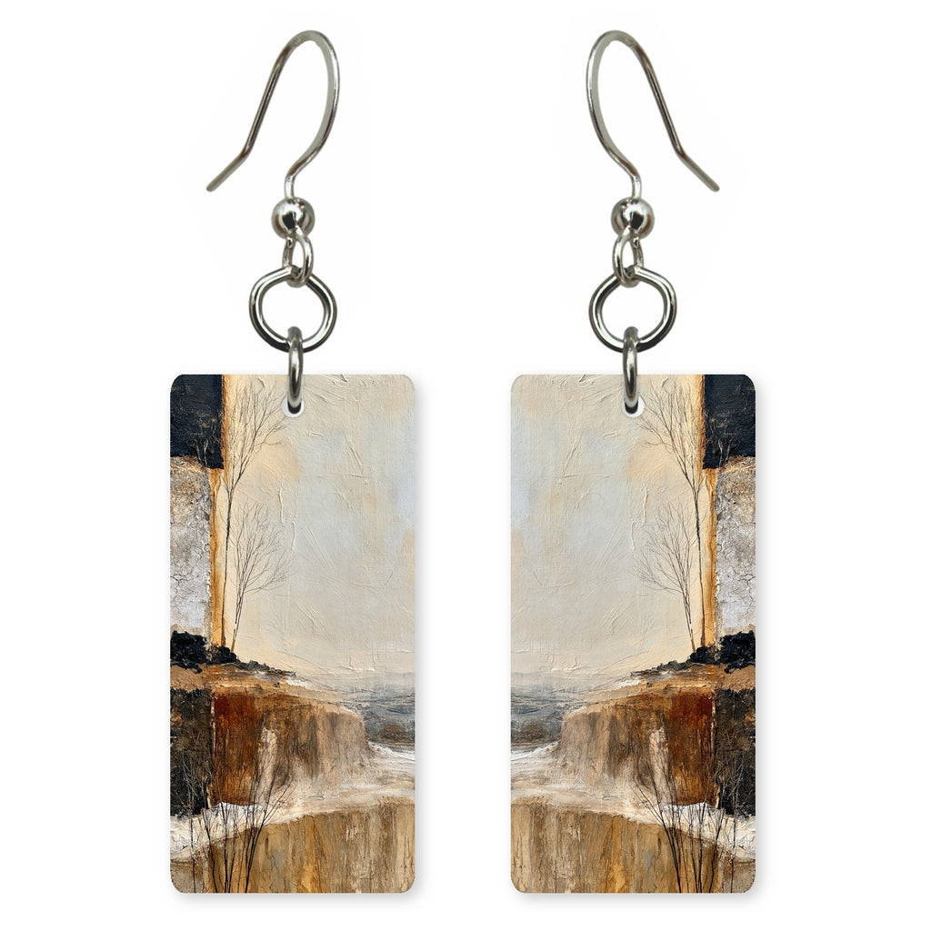 Rust Gray Hope Earrings | FWX2025